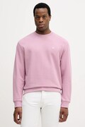 Calvin Klein Jeans bluza bawełniana męska kolor różowy gładka LV04RC296G
