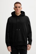 Μπλούζα Calvin Klein χρώμα: μαύρο, με κουκούλα, LV14LD225G