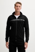 BOSS bluza bawełniana męska kolor czarny z nadrukiem 50550561