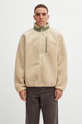 No Problemo felpa in pile Zip Through Fleece uomo colore beige  NP7000504