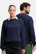 Памучен суичър Lacoste в тъмносиньо с изчистен дизайн SH7745