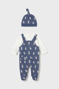 Mayoral Newborn salopetă și pălărie pentru bebeluși 2609