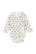 Konges Sløjd body bawełniane niemowlęce MINNIE NEWBORN BODY GOTS KS104377