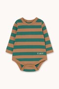 Bombažen body za dojenčka Tinycottons STRIPES KNIT BODY AW25-021