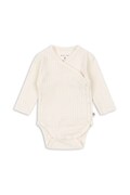 Konges Sløjd body bawełniane niemowlęce MINNIE NEWBORN BODY GOTS KS103919