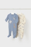 Pamučni kombinezoni za bebe Mayoral Newborn 2-pack 2714