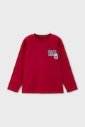 Mayoral longsleeve in cotone bambino/a colore rosso 4084