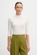 Kratka majica United Colors of Benetton ženska, bež barva, 36K8D201B