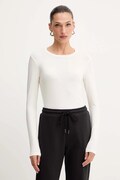 Μακρυμάνικο Weekend Max Mara MULTIE χρώμα: μπεζ, 2525946012600