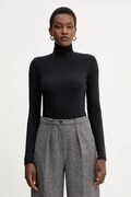 Μακρυμάνικο Weekend Max Mara MULTIF χρώμα: μαύρο, 2525946022600
