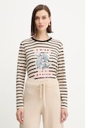 Блуза с дълги ръкави Weekend Max Mara ALIAS в бежово 2525946042600