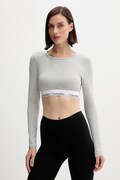 Calvin Klein Underwear longsleeve culoarea gri, LV00QF8600