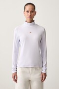 Calvin Klein Jeans longsleeve damski z bawełną biały LV047D203G