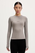 La Mania longsleeve damski z wiskozą beżowy GIN