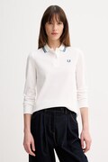 Fred Perry longsleeve bawełniany kolor biały G3636