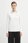 Памучна блуза с дълги ръкави Fred Perry в бяло G3636