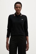 Fred Perry longsleeve bawełniany kolor czarny G3636