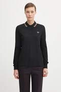 Fred Perry longsleeve bawełniany kolor czarny G3636