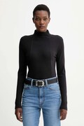 G-Star longsleeve 0 kolor czarny z półgolfem D26905.E136