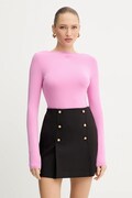 Karl Lagerfeld longsleeve kolor różowy A4W17045