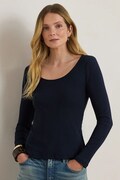 Μακρυμάνικο Lauren Ralph Lauren χρώμα: ναυτικό μπλε, 200980145