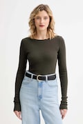 MUUV. longsleeve MUUV. x Answear culoarea verde