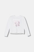 Guess longsleeve dziecięcy kolor biały J5YI32 K6YW4