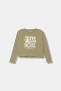 Guess longsleeve dziecięcy kolor zielony J5YI32 K6YW4