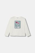 Mayoral longsleeve din bumbac culoarea bej, 7020