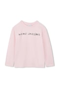 Marc Jacobs longsleeve bawełniany dziecięcy kolor różowy W60587