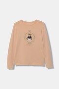 Детска блуза с дълги ръкави Guess в оранжево J5BI26 J1314