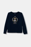 Детска блуза с дълги ръкави Guess в тъмносиньо J5BI26 J1314