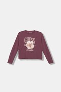 Guess longsleeve copii culoarea bordo, J5BI33 J1314