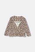 Guess longsleeve dziecięcy kolor beżowy K5BI05 J1314