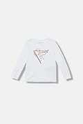 Guess longsleeve dziecięcy kolor biały K5BI06 J1314