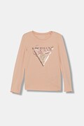 Guess longsleeve copii culoarea portocaliu, K5BI06 J1314