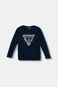 Guess t-shirt dziecięcy kolor granatowy K5BI08 J1314
