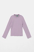 Дитячий лонгслів United Colors of Benetton колір фіолетовий 3F1AG10JT