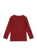 Konges Sløjd longsleeve din bumbac pentru copii MINNIE BLOUSE GOTS culoarea rosu, KS104372