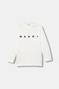 Βαμβακερό μπλουζάκι Marni MT291U T-SHIRT χρώμα: μπεζ, M01603