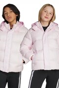 Παιδικό μπουφάν adidas Originals χρώμα: ροζ, JW1104