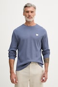Calvin Klein Jeans tričko s dlouhým rukávem pánské s bavlnou modré LV040EM217