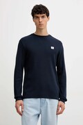 Tričko s dlhým rukávom Calvin Klein Jeans béžová farba, jednofarebné, LV040EM217