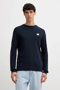 Tričko s dlhým rukávom Calvin Klein Jeans béžová farba, jednofarebné, LV040EM217
