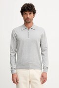 Sveter United Colors of Benetton šedá farba, ľahký, 110XU301L