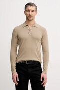 Sisley longsleeve bawełniany gładki 1028S300P
