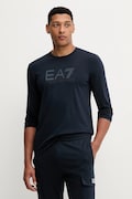 EA7 Emporio Armani longsleeve kolor granatowy z aplikacją AF10373.7M000900