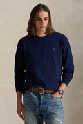 Βαμβακερή μπλούζα με μακριά μανίκια Polo Ralph Lauren χρώμα: ναυτικό μπλε, 710970697