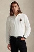 Βαμβακερή μπλούζα με μακριά μανίκια Polo Ralph Lauren χρώμα: άσπρο, 710981793