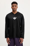 Tričko s dlhým rukávom adidas Originals Mesh Ls čierna farba, s potlačou, JY1307